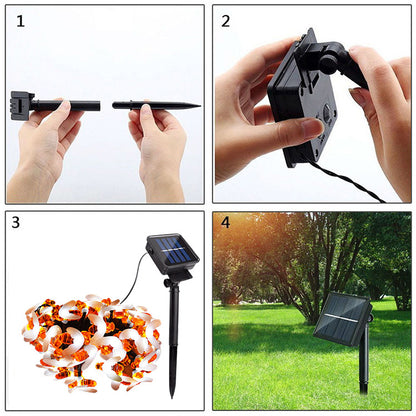 LED Outdoor Garden Lights, IP55 Waterproof Christmas and Festival Decoration Lights