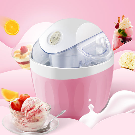 Mini Home Ice Cream Machine – Compact Automatic Frozen Dessert Maker for Family and Small Business Use