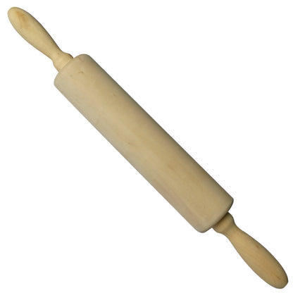 Christmas Elk Embossed Wooden Rolling Pin – Laser-Engraved Cookie Dough Roller for Festive Baking