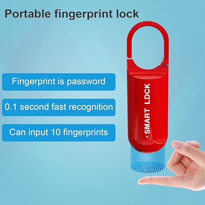 Finger Scanner Padlock