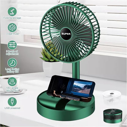 Foldable Portable Desk Fan