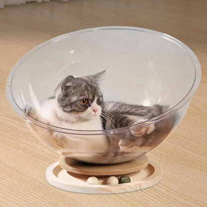 Space Capsule Cat Bed