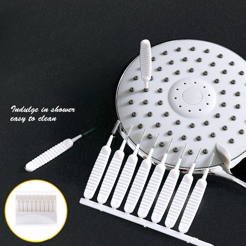 Mini Shower Head Cleaning Brush – Nozzle Unclogging Needle for Small Holes, Gaps and Bathroom Fixtures