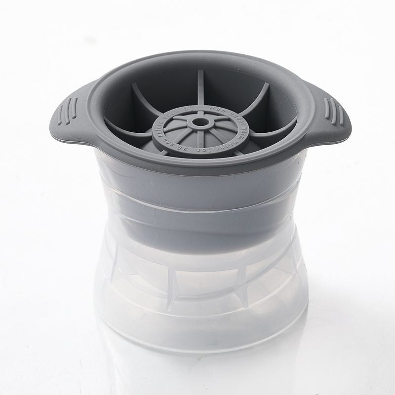 Silicone Ice Ball Mold – Reusable Round Ice Cube Maker for Whisky, Cocktails, Home and Dormitory Use