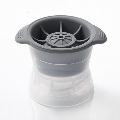 Silicone Ice Ball Mold – Reusable Round Ice Cube Maker for Whisky, Cocktails, Home and Dormitory Use