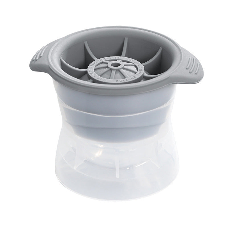 Silicone Ice Ball Mold – Reusable Round Ice Cube Maker for Whisky, Cocktails, Home and Dormitory Use
