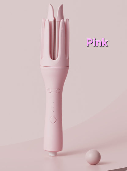 Fully Automatic Rotating Hair Curler – Large Wave Negative-Ion Curling Iron for Long-Lasting Curls and Hair Styling