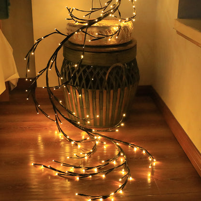LED Tree Branch Rattan Lights – Indoor Decorative Branch Lighting for Home, Weddings, Events and Commercial Displays