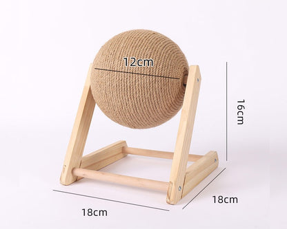 Cat Scratching Ball Toy