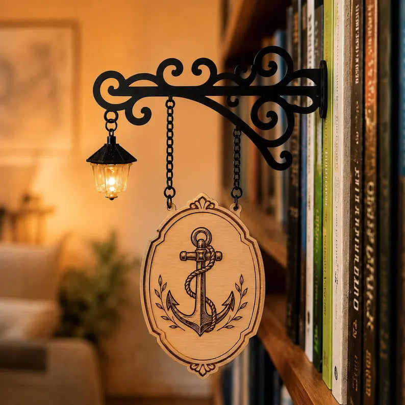 New cross-border product: Library Lantern-Decorative Bookshelf Lighting