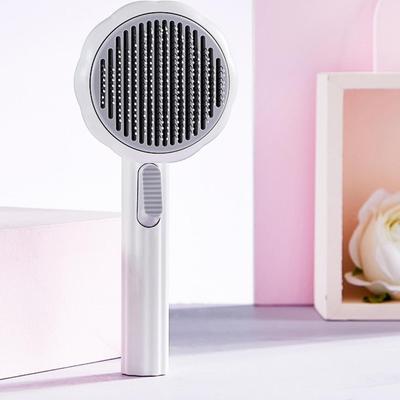 Pumpkin Pet Hair Remover Brush – Gentle Cat & Dog Grooming Comb for Easy Shedding Control