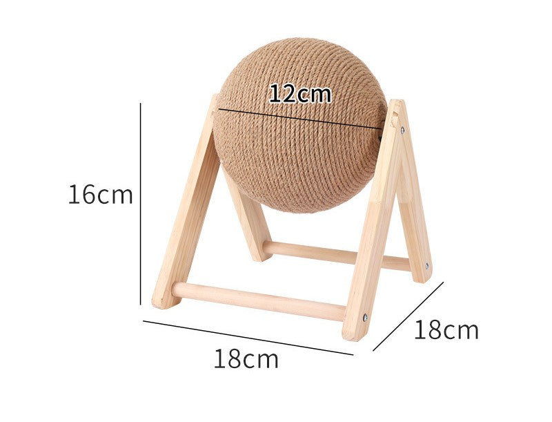 Cat Scratching Ball Toy