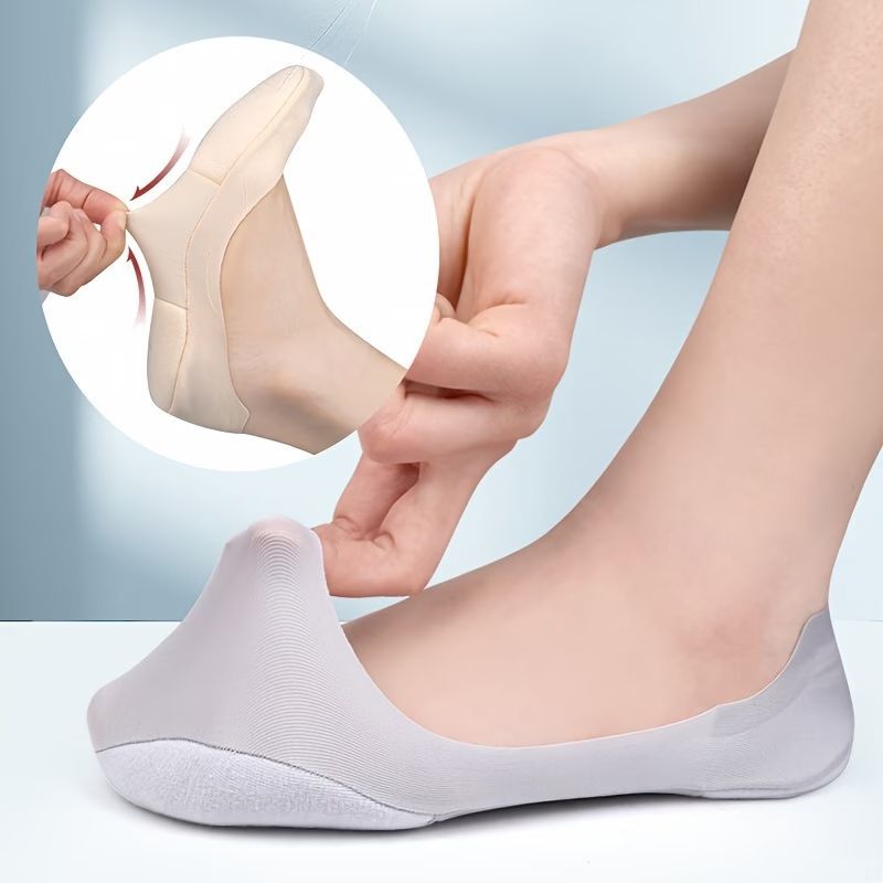 Women’s Invisible Arch-Support Boat Socks
