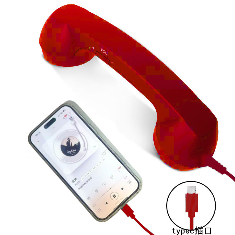 Type-C Retro Telephone Handset