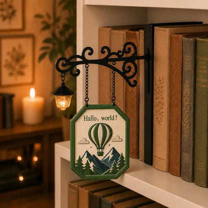 New cross-border product: Library Lantern-Decorative Bookshelf Lighting