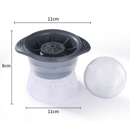 Silicone Ice Ball Mold – Reusable Round Ice Cube Maker for Whisky, Cocktails, Home and Dormitory Use