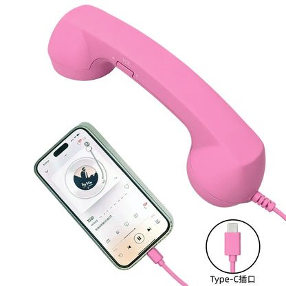 Type-C Retro Telephone Handset