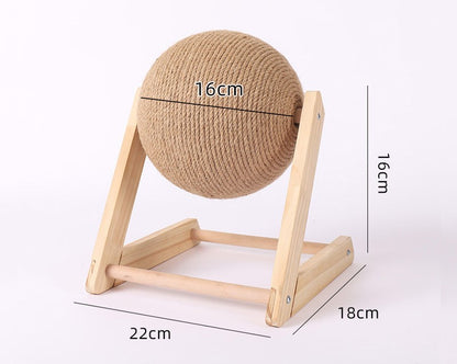 Cat Scratching Ball Toy