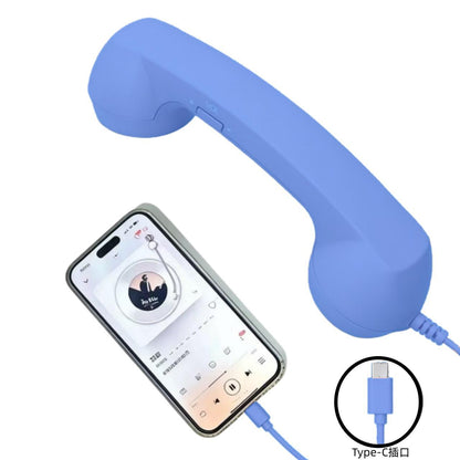 Type-C Retro Telephone Handset