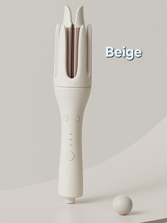 Fully Automatic Rotating Hair Curler – Large Wave Negative-Ion Curling Iron for Long-Lasting Curls and Hair Styling