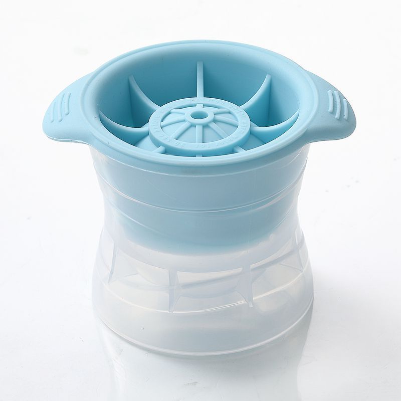 Silicone Ice Ball Mold – Reusable Round Ice Cube Maker for Whisky, Cocktails, Home and Dormitory Use