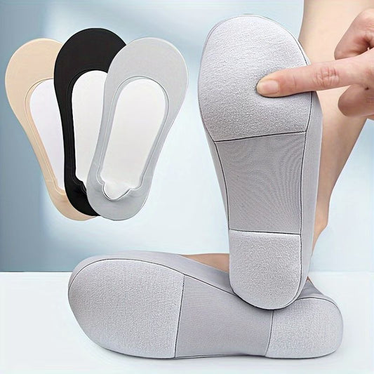 Women’s Invisible Arch-Support Boat Socks