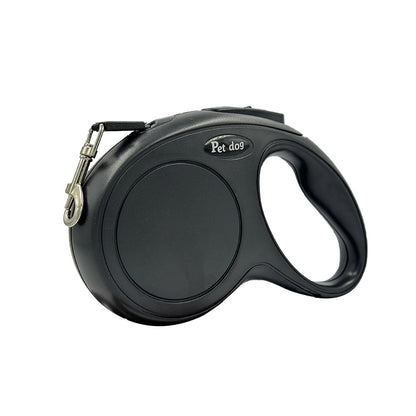 Automatic Retractable Dog Leash – 3M/5M Nylon Pet Walking Leash with Bone-Design Handle (Coffee)