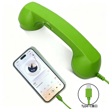 Type-C Retro Telephone Handset