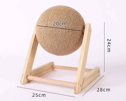 Cat Scratching Ball Toy