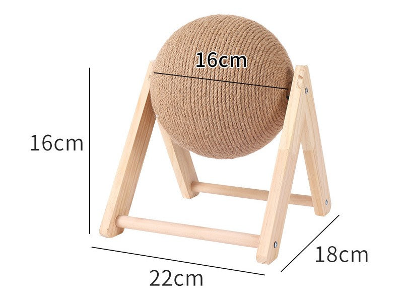 Cat Scratching Ball Toy