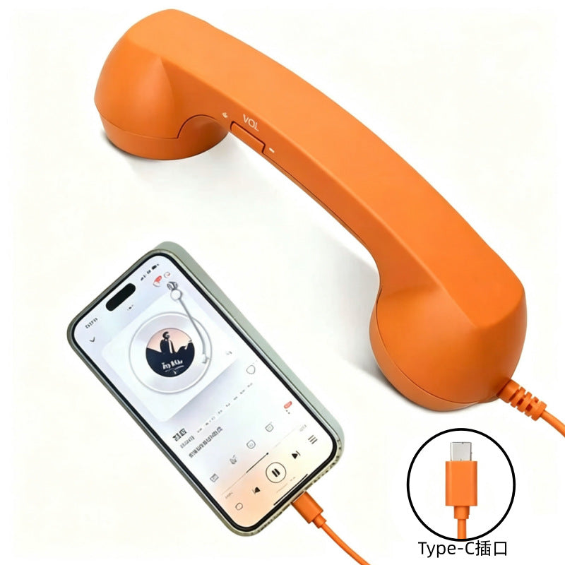 Type-C Retro Telephone Handset