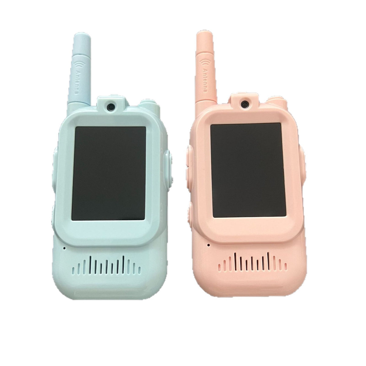 Pink Children’s Video Intercom Walkie-Talkie Set – 2.4GHz Parent-Child Outdoor Video Communication Toy with Display Screen and USB Rechargeable Battery