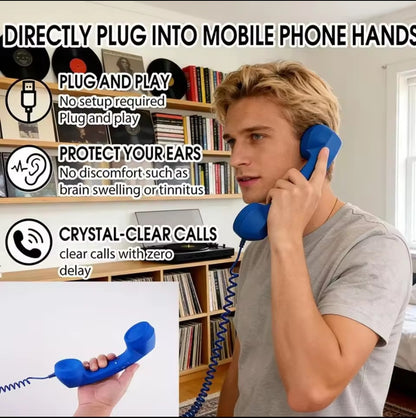 Type-C Retro Telephone Handset